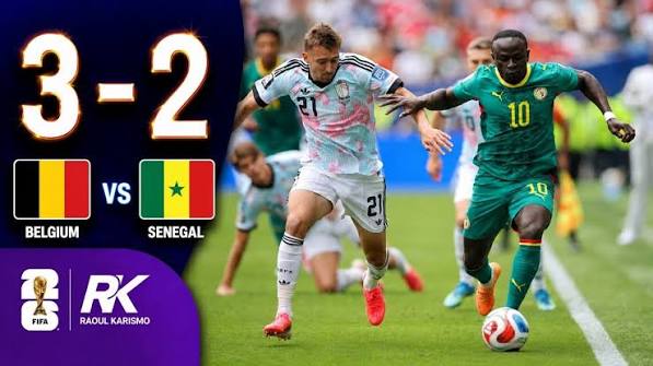 Belgia 3-2 Senegal